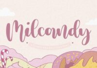 Milcandy Font - Featured Image