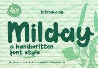 Milday Font - Featured Image