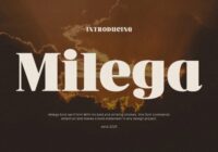 Milega Font - Featured Image