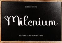 Milenium Font - Featured Image