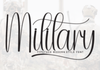 Military Font - Featured Image