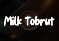 Milk Tobrut Font - Featured Image