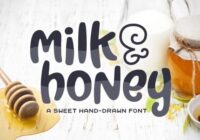 Milk & Honey Font - Featured Image
