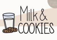 Milk and Cookies Font - Featured Image
