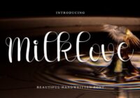 Milklove Font - Featured Image