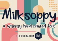 Milksoppy Font - Featured Image