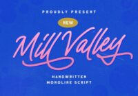 Mill Valley Font - Featured Image