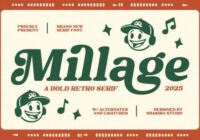 Millage Font - Featured Image
