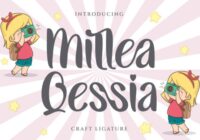 Millea Qessia Font - Featured Image