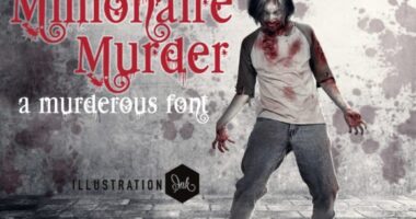 Millionaire Murder Font - Featured Image