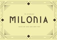 Milonia Font - Featured Image