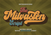 Milvasten Font - Featured Image
