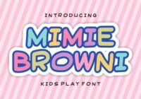 Mimie Browni Font - Featured Image