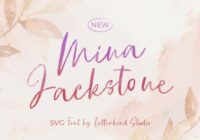 Mina Jackstone Font - Featured Image