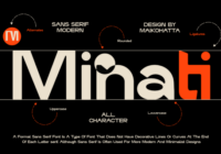 Minati Font - Featured Image