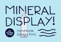 Mineral Display Font - Featured Image