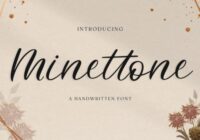 Minettone Font - Featured Image