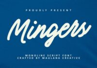 Mingers Font - Featured Image