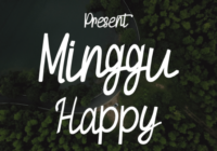 Minggu Happy Font - Featured Image