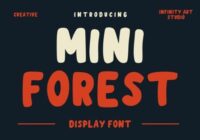 Mini Forest Font - Featured Image