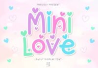 Mini Love Font - Featured Image