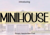 Minihouse Font - Featured Image