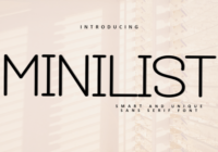 Minilist Font - Featured Image