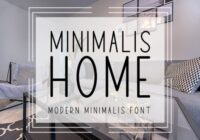 Minimalis Home Font - Featured Image