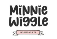 Minnie Wiggle Font - Featured Image