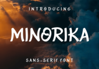 Minorika Font - Featured Image