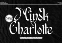 Minsk Charlotte Font - Featured Image