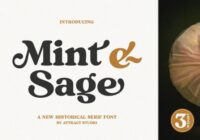 Mint and Sage Font - Featured Image
