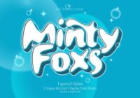 Minty Foxs Font - Featured Image
