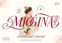 Miogina Font - Featured Image