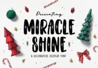 Miracle Shine Font - Featured Image
