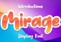 Mirage Font - Featured Image