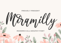 Miramilly Font - Featured Image