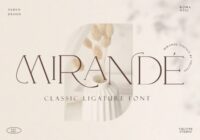 Mirande Font - Featured Image