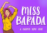 Miss Barada Font - Featured Image