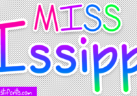 Miss Issippi Font - Featured Image
