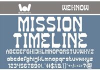 Mission Timeline Font - Featured Image