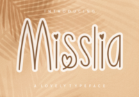 Misslia Font - Featured Image