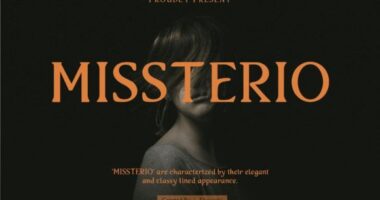 Missterio Font - Featured Image