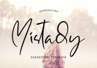 Mistady Font - Featured Image