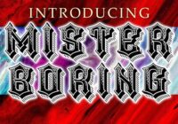 Mister Boring Font - Featured Image