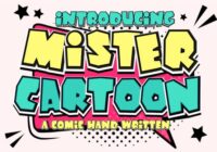 Mister Cartoon Font - Featured Image