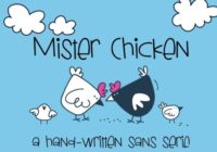 Mister Chicken Font - Featured Image