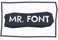Mister Font Font - Featured Image