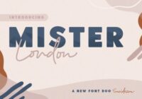 Mister London Font - Featured Image