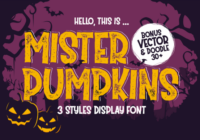 Mister Pumpkins Font - Featured Image